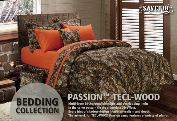 SAVERIO Passion Camo Bedding Collection